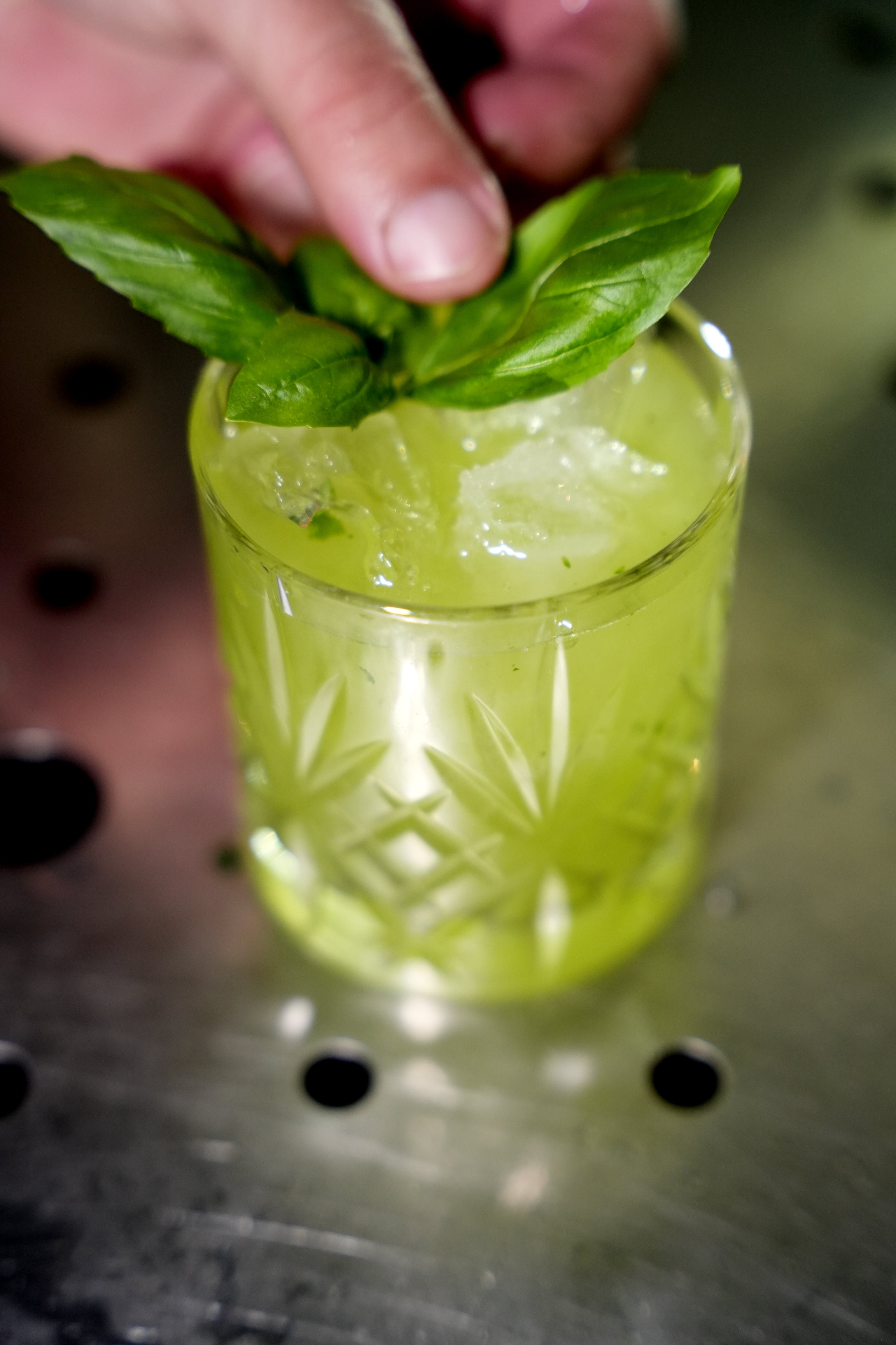 Gin Basil Cocktail